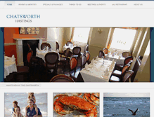 Tablet Screenshot of chatsworthhotel.com